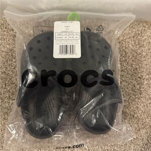 CROCS Black Toddler Clog